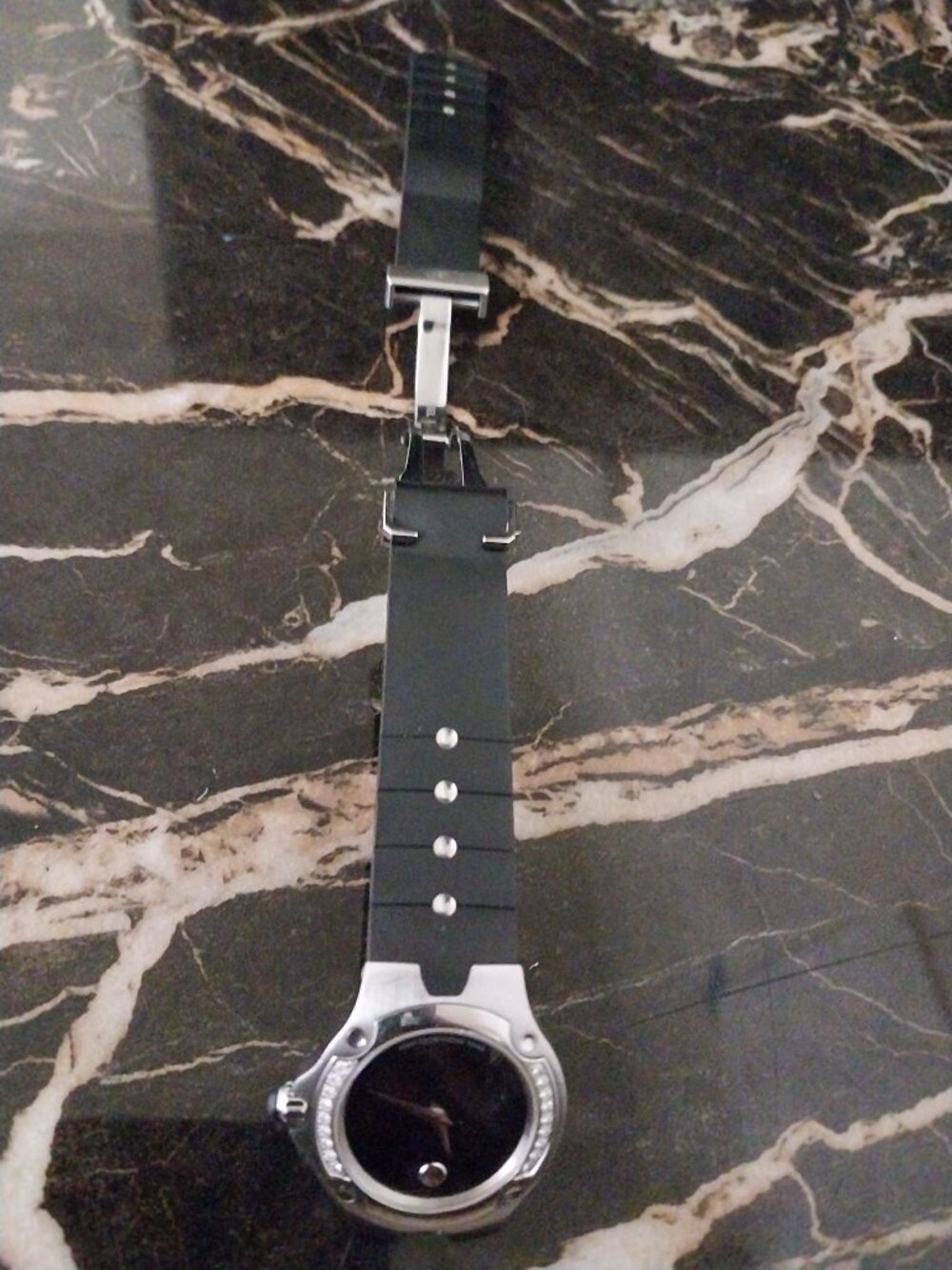 Diamond Movado Sports Edition SE Watch 5279975 Style 84 G4 1851 0 S - Picture 6 of 10